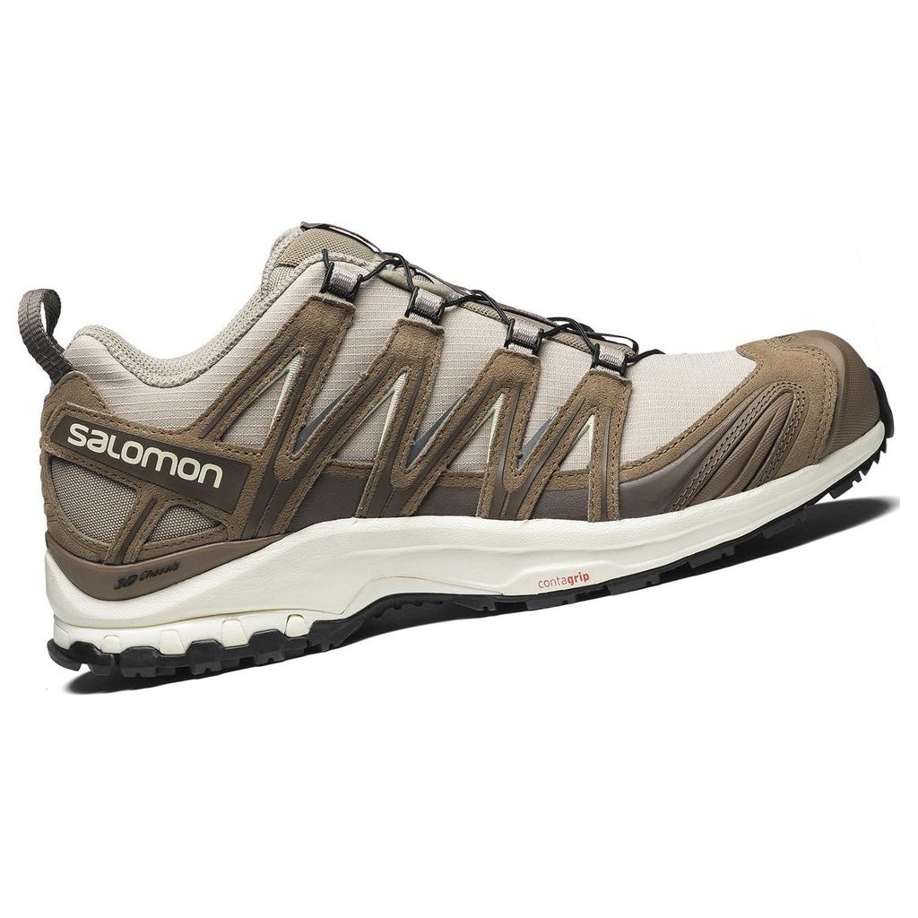 SALOMON XA Pro 3D Adv Suede Mesh Comfortable Non-Slip Low-Top Outdoor Functional Shoes Unisex Shoes Feather-Gray 474785