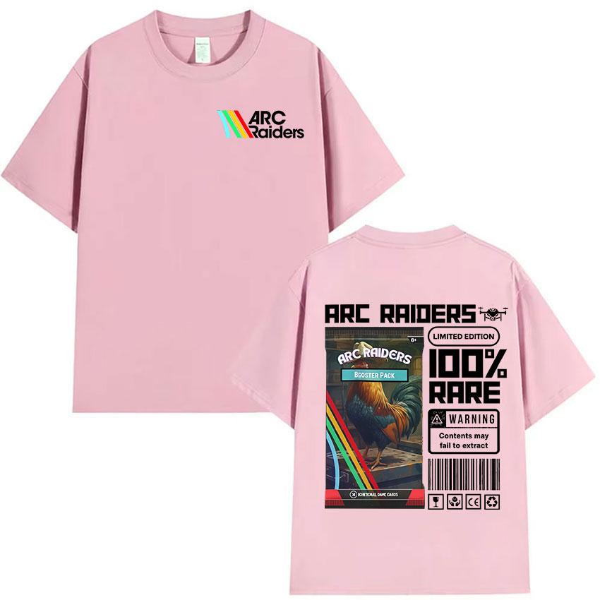 Hot Game Arc Raiders Graphic T Shirt Men Womens Vintage High Quality Fashion Tshirts Casual 100 Cotton Short Sleeve Tshirt
