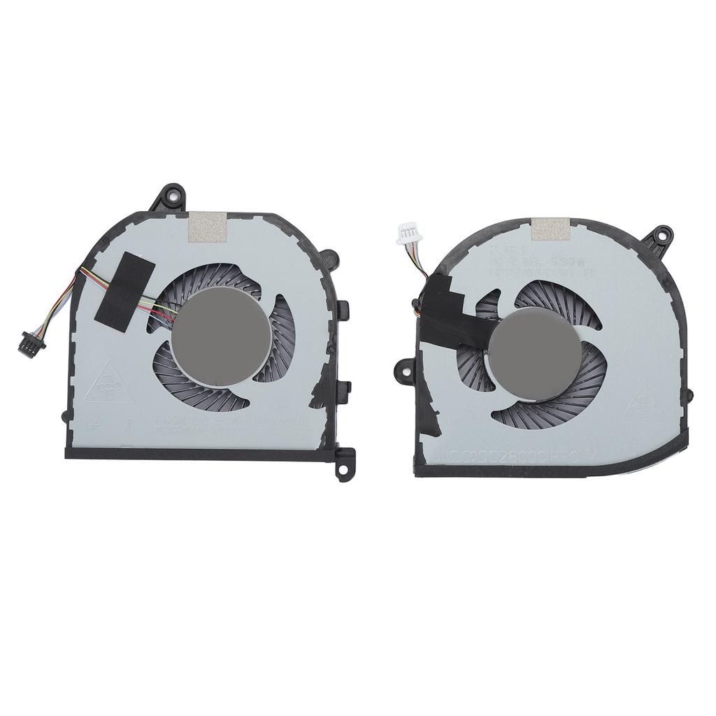 Laptop CPU GPU Cooling Fan 4 Pin Low Noise Replaced Laptop Cooling Fan for XPS 15 9570 XPS 15 7590