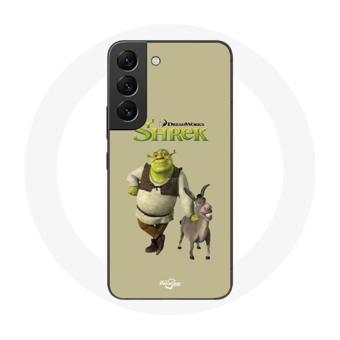 Coque pour Samsung Galaxy S22 Shrek et l'âne Film