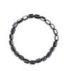 Natural Magnetic Hematite Black Beads Health Care Bracelet Bangles Men Jewelry