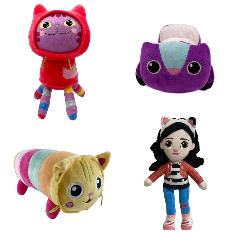 25-30 см Русалка Габби кошки мягкие игрушки мультяшная плюшевая игрушка кукла милый кот детский сон успокаивающий подарок на день рождения и Рождество для