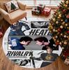 Heated Rivalry Pattern Round Rug, Indoor/Outdoor Mat, for Picnic, Gameroom, Bedroom, Office, Living Room, Home Decor Carpet, Birthday Gift
