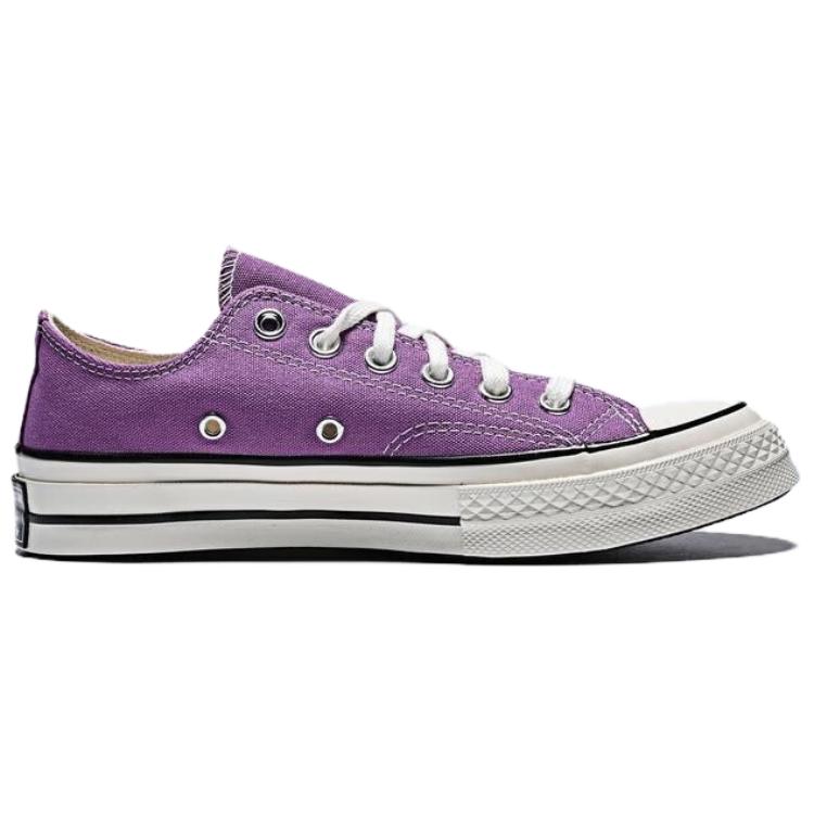 Converse Chuck Taylor 70S Seasonal Comfortable Versatile Durable Low-Top Canvas Shoes Unisex Sneaker Purple A13336C