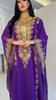 Wedding Ramzan Long Kaftan Georgette Dubai Party Dress Farasha Abaya Moroccan