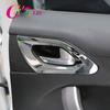 2 шт./компл. ABS хром внутренняя задняя дверь круглая накладка наклейка для Peugeot 208 2008 2014 2015 2016 2017 2018