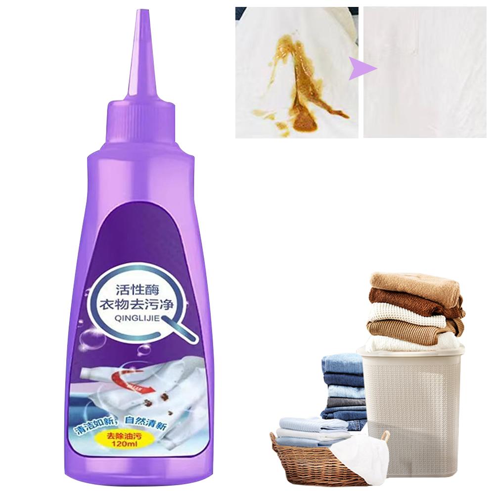 120 мл жидкого стирального порошка Clean Linen Active Enzyme стиральный порошок для стирки футболок, нижнего белья, обезжириватель для стирки высокой эффективности