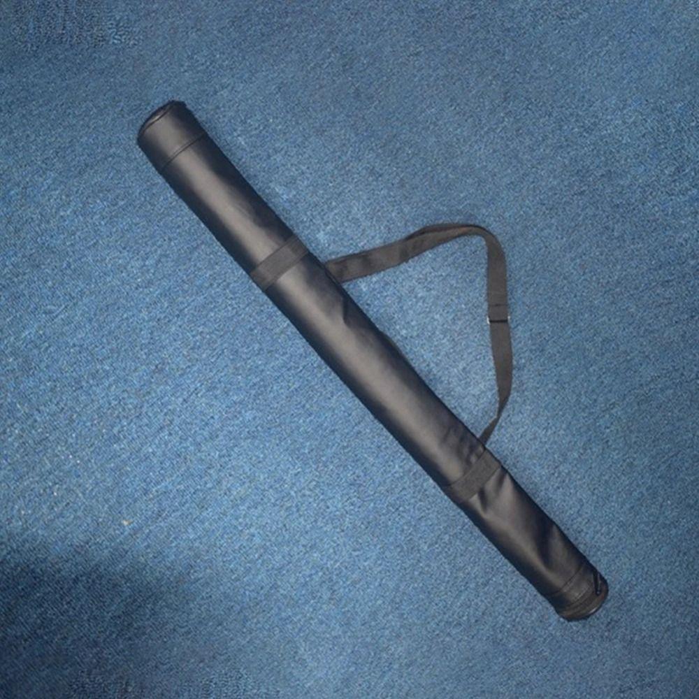 Collapsible Pool Cue Bag Faux Leather Billiard Carrying Case Portable Billiard Cue Bag  Cue Stick