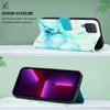 Flip Marble Color Phone Case For Funda OnePlus One Plus Nord 20 10 Pro N200 CE 2 5G Card Slots Wallet Leather Capa D03G
