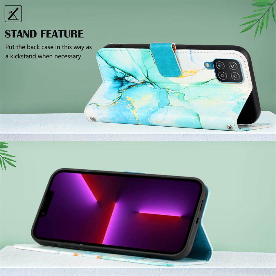 Flip Marble Color Phone Case For Funda OnePlus One Plus Nord 20 10 Pro N200 CE 2 5G Card Slots Wallet Leather Capa D03G