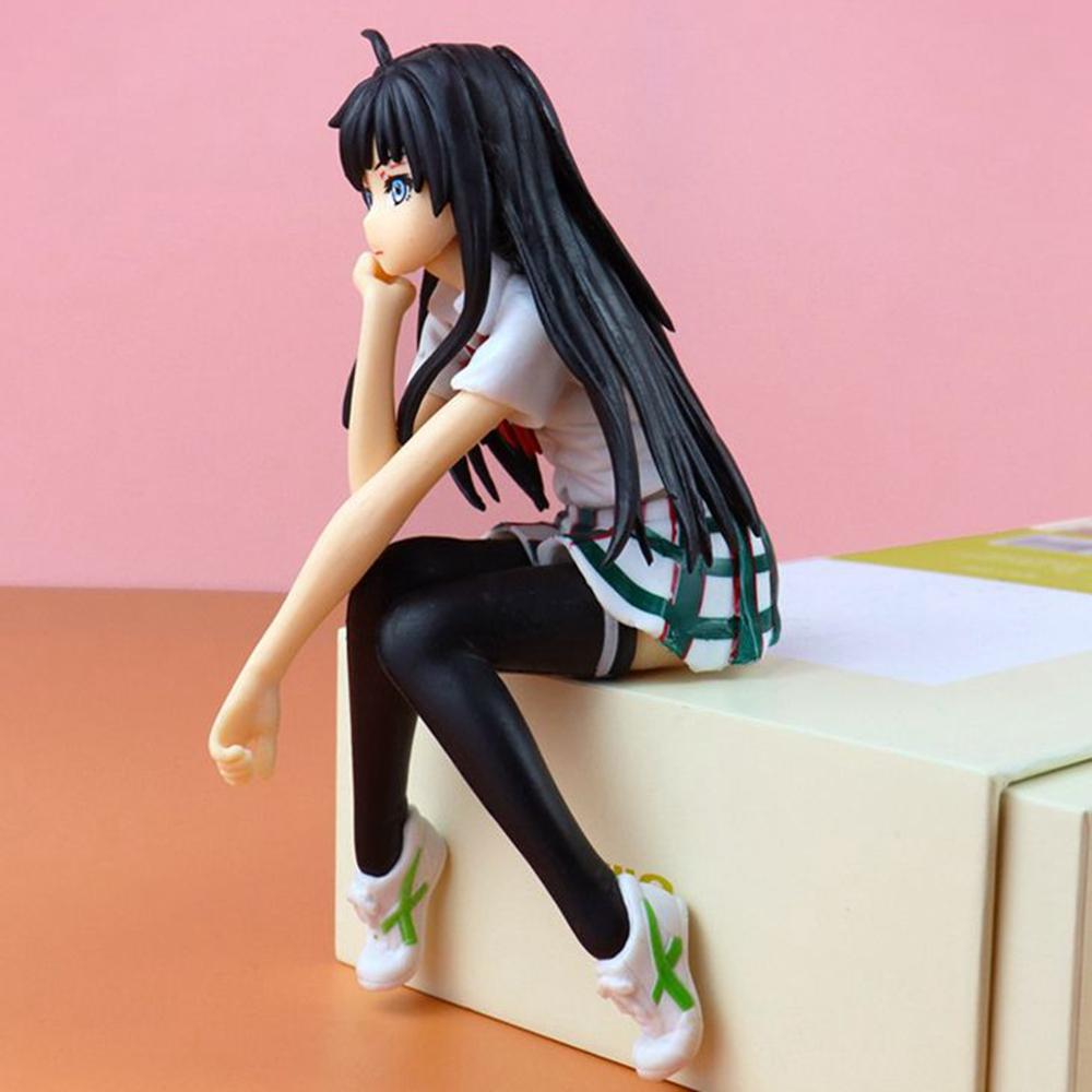 1 шт. Аниме Юкиношита Юкино Фигурки Действия Милые Девочки Юигахама Юи Юийи ПВХ Модель Ученица Младшей Школы Ребенок Подарок Игрушка