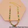 Elegant Zircon Choker Necklace: European and American Style