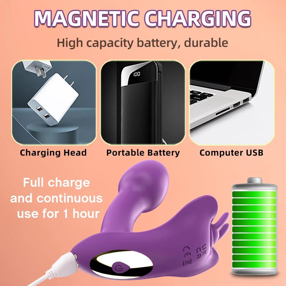 Small Dildo Vibrator for Women Remote Control Clitoris Stimulator G-Spot Massager Female Wear Sex Toys for Adults 18+