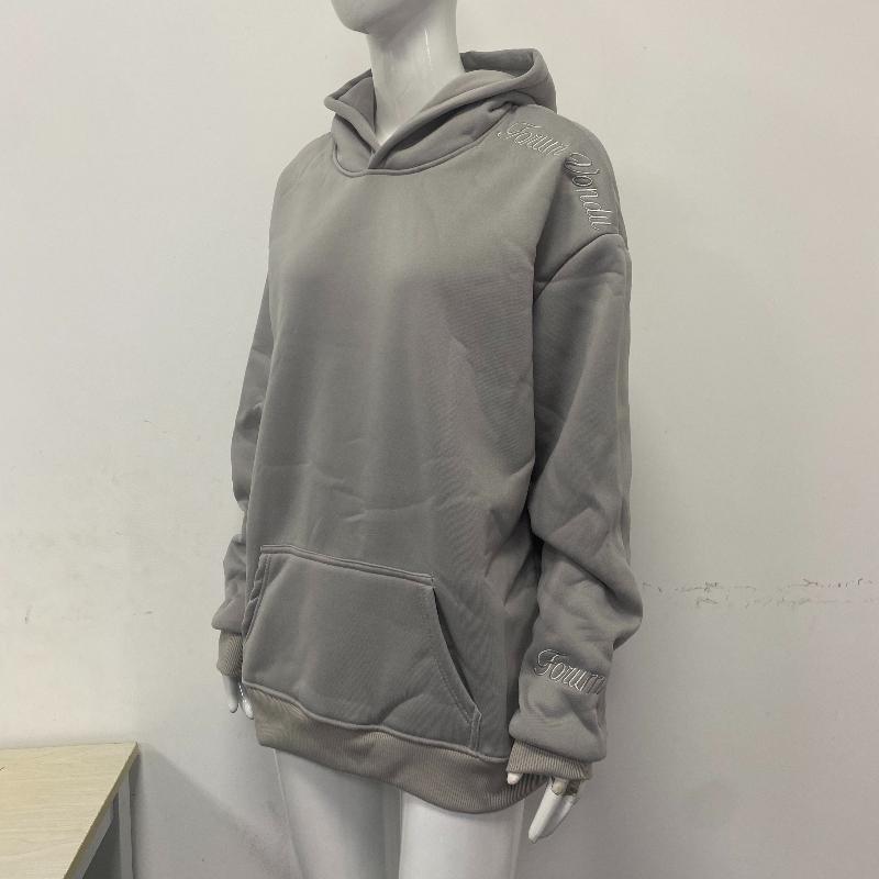 Y2K вышитая уличная хип-хоп толстовка с капюшоном и длинными рукавами коллекция осень/зима