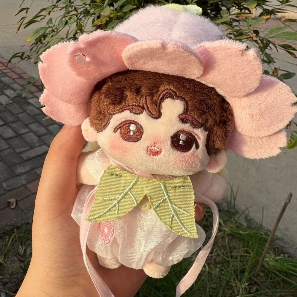 Pink Set Cotton Doll's Clothes Set Cartoon 10/20cm Doll Clothes Kids Gift