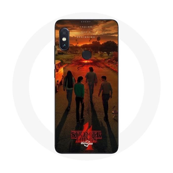 Case for Xiaomi Redmi Note 5 AI Dual Camera Stranger Things Season 4 Poster Art Crews of the N