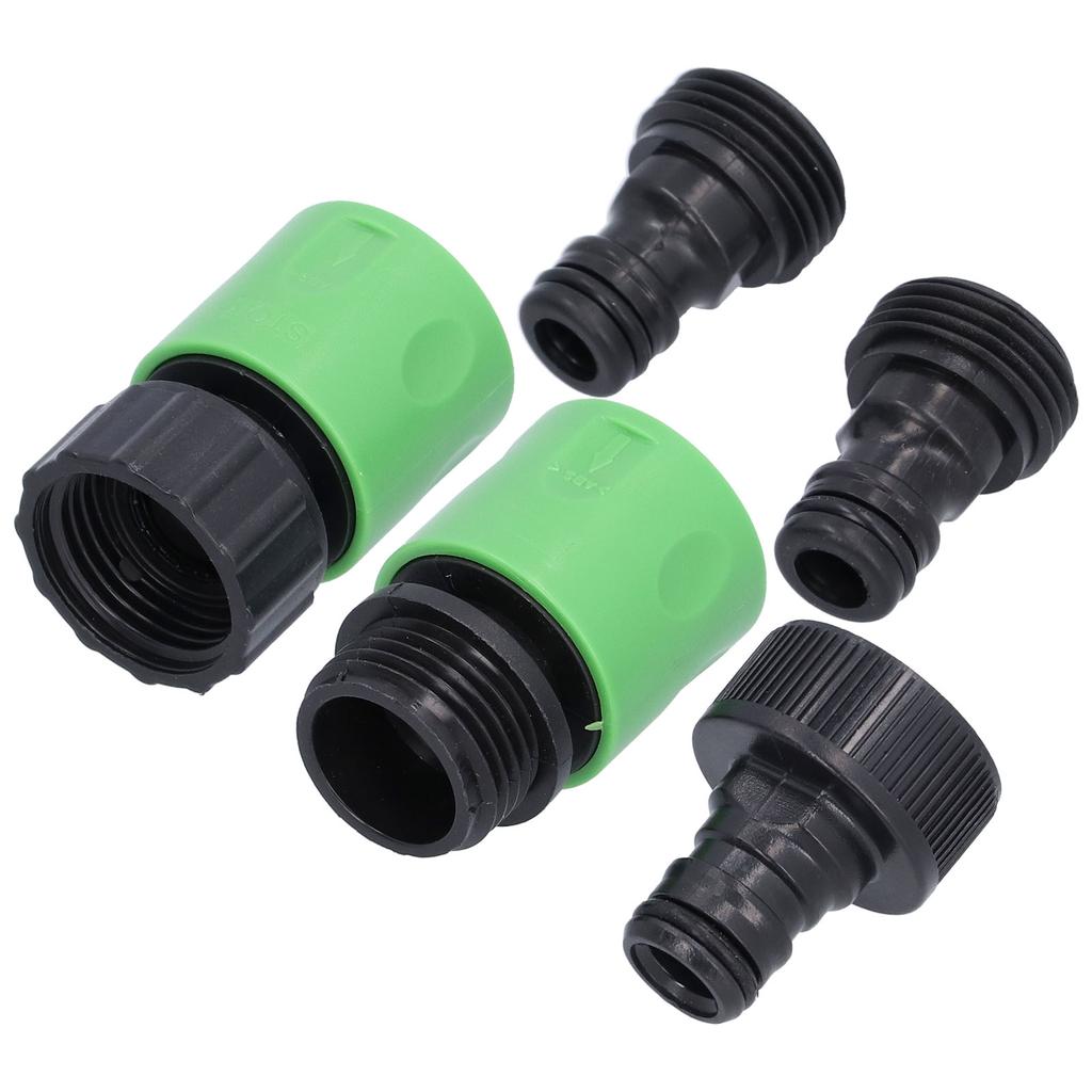 Hose Quick Connector NPT 3/4 Female Male Thread Coupler Nipple for Garden Lawn Irrigation