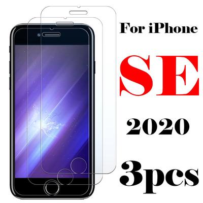Защитное стекло для iPhone SE, 3 шт., защитная пленка для экрана нового iPhone SE 2020, закаленное стекло SE2 SE 2