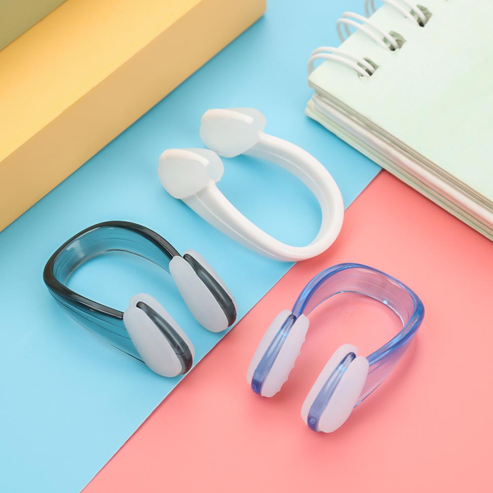 4pcs 6 Colors Soft Waterproof Swim Earplug Swimming Nose Clip Pool Accessories Earplug Suit
