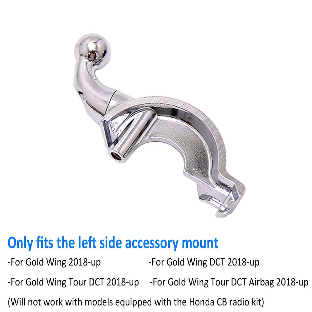 Gold Wing Motorcycle Wireless Charging GPS Phone Holder Navigation Bracket For HONDA GoldWing GL 1800 F6B GL1800 DCT 2018 - 2021