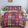 Красочный геометрический постельный комплект 3D-принт одеяло пододеяльник для спальни роскошный комплект пододеяльника кинг, квин, твин