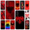 Чехол для телефона с символом флага Албании для Samsung Galaxy A21 A30 A50 A52 S A13 A22 A32 A33 A53 A73 5G A11 A12 A31 A51 A70 A71 A72