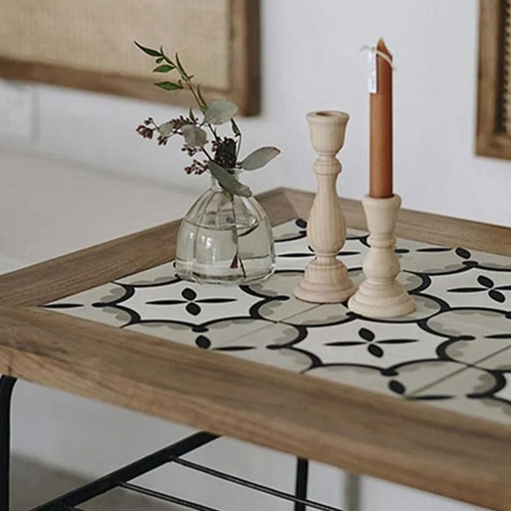 Wooden Candle Holder For Wedding Decorations Retro Wood Classic Candlestick Andle Stand Party Living Room Home Decoration