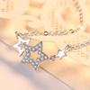 Five-pointed Star Necklace for Women, Japanese and Korean Simple Personality Star Pendant Collarbone Chain