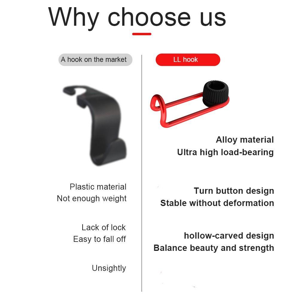 Hanger Coats Clothes Car Seat Bracket Seat Headrest Hook Car Seat Back Hidden Hook Car Cup Holder