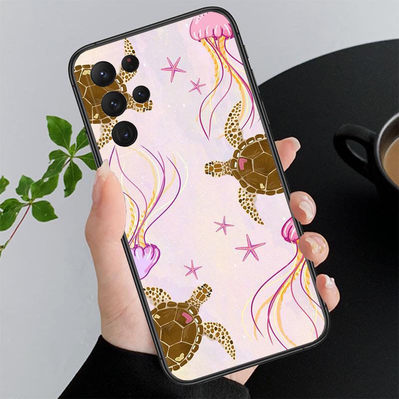 Чехол для телефона 'Морские черепахи' для Samsung Galaxy A55 A16 A56 A36 A23 A35 A15 A53 A54 A33 A34 A25 A05S A52 A52S A14 A13 A71