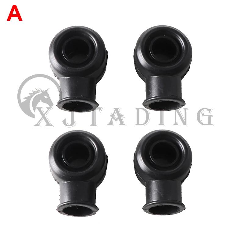 4PCS Ball Joint Dust Boot Cover Kit Rubber Track Rod End Protector for ATV UTV Go Kart Quad Bike Dirt Bike Accessories