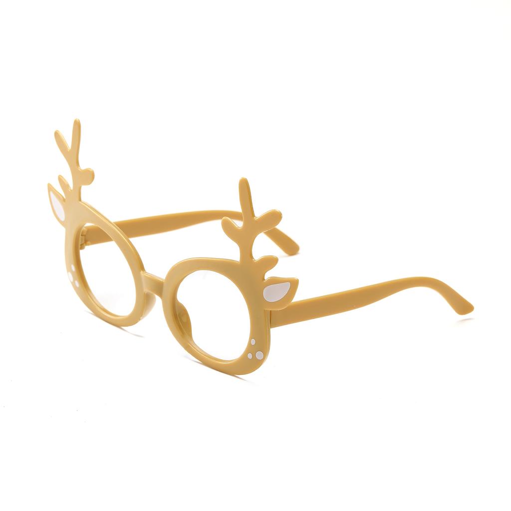 Очки Sd Веселого Рождества Забавная личность Красные рога Солнцезащитные очки, Соответствующая одежда Рождественская елка