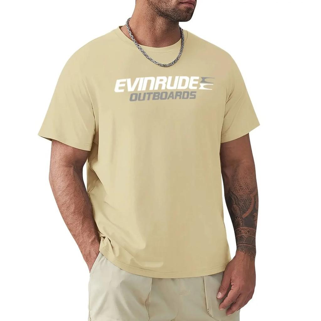 New Arrival Tshirts For Unisex Cotton Logo Evinrude Outboards Tshirt Funnys Animal Prinfor Boys Graphic Horojuku Straatwear 2024