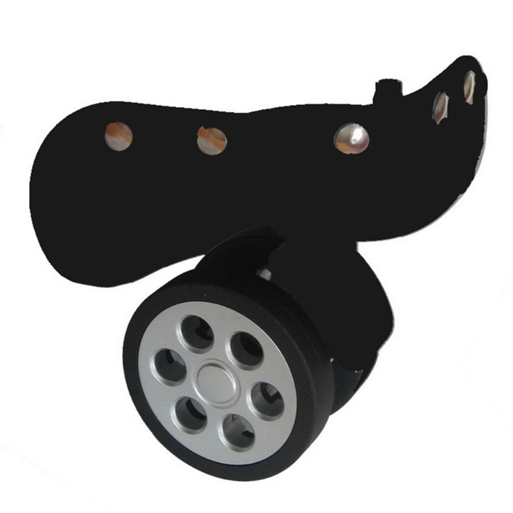 A79 Колеса для багажа Колеса для чемодана Двухрядные ролики Ремонтный комплект Вращающиеся на 360° колесики Сверхмощные колеса 1 пара с винтами