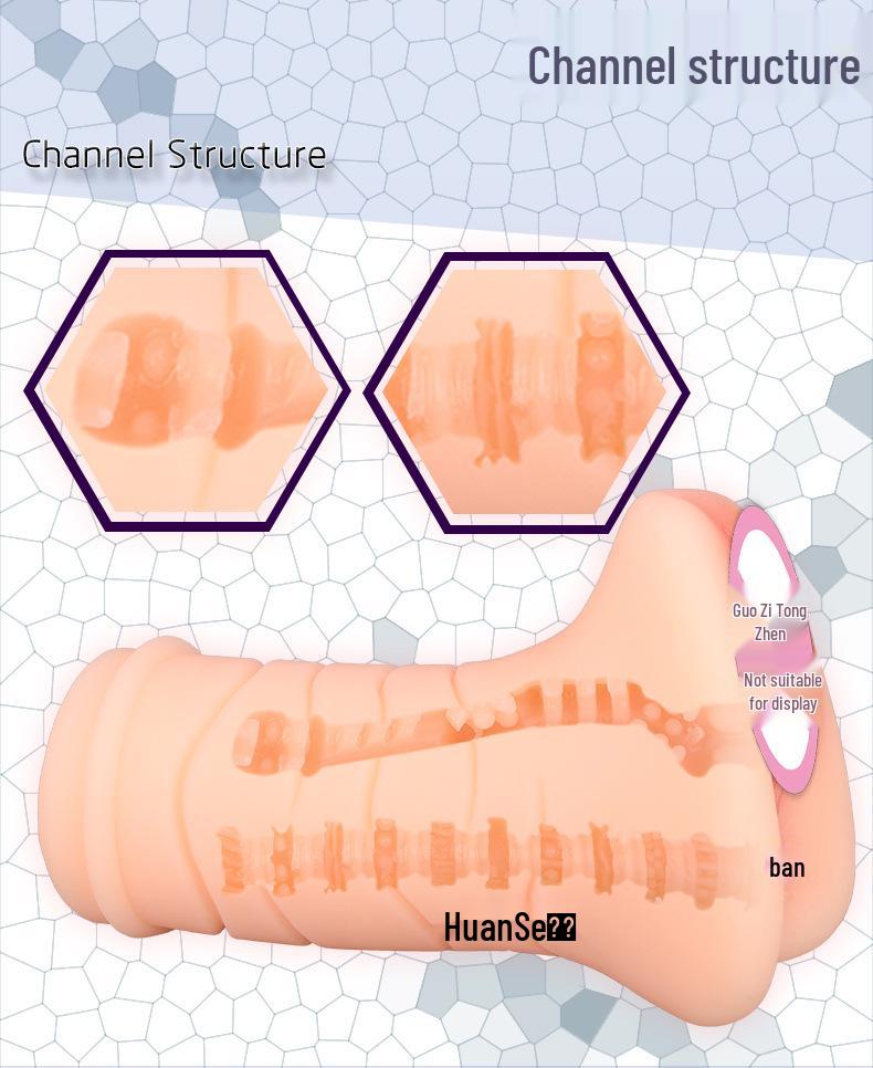 Радостный Мужской Эротический Мастурбатор в Форме Киски