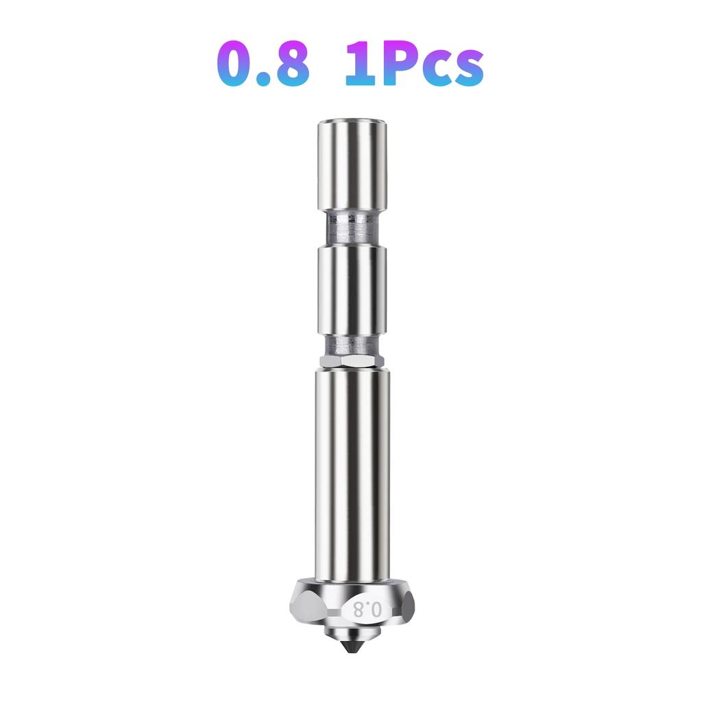 For Anycubic Kobra 3 Max Hotend 0.4 0.6 0.8mm hotend For Kobra 3 Max Combo Quick-Swap Integrated Hardened Steel Nozzle