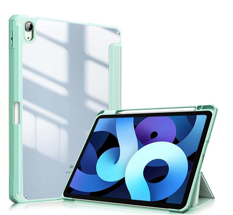 Smart Leather Case for IPad Air 5 4 10.9 Case 10th 2022 10.2 8th 9th 7th 9.7 Generation Silicon Cover for IPad 12 Pro 11 Mini 6 4 3 2 Shockproof Case