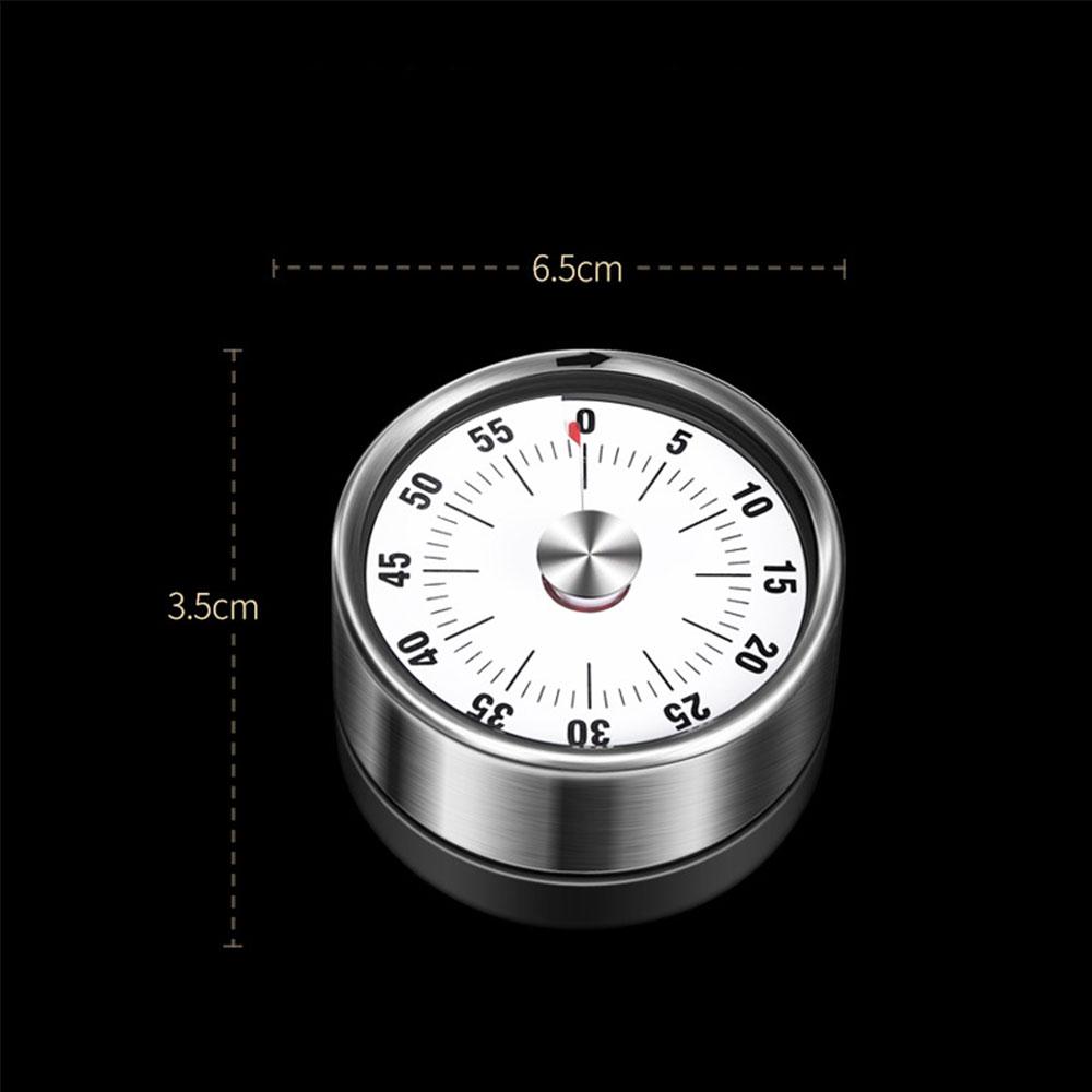 Kitchen Mechanical Digital Timer Magnetic Cooking Study Fitness Countdown Alarm Clock LXY