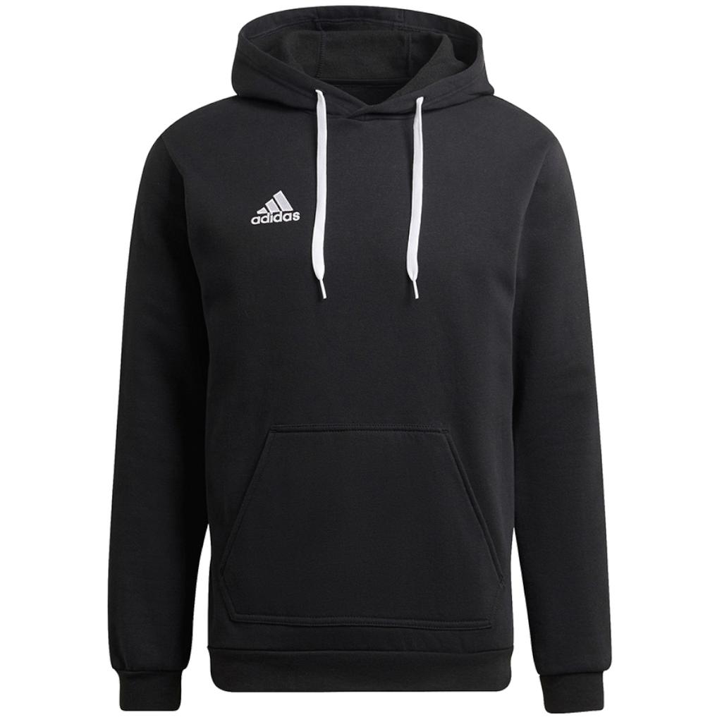 Adidas Entrada 22 Sweat Hoodie, Mens Black Sweatshirt