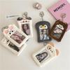 Cute Plush Animal Card Holder Pendant for Campus Cards and Photos