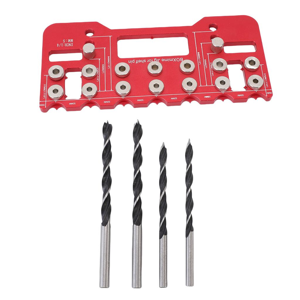 Cabinet Handle Mounting Template Door Hinge Pull Hardware Drilling Guide Board for Woodworking Furniture Installation