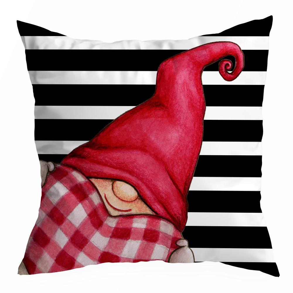 Наволочка на День святого Валентина, Бархат "персиковая кожа", Принт "сердце", Домашний текстиль, Наволочка на диванную подушку, Подушка для поясницы и спины в машину