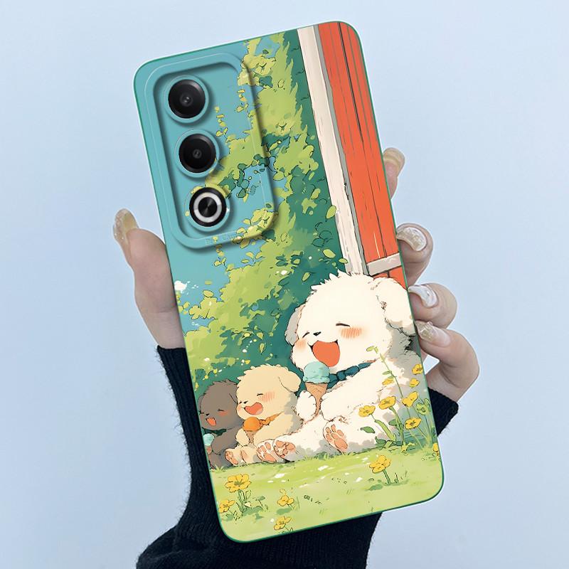 Чехол для OPPO A80 5G Модный простой Цветок Мягкий силиконовый задний чехол для OPPO A80 5G CPH2639 Чехол для телефона OPPOA80 A 80 Fundas