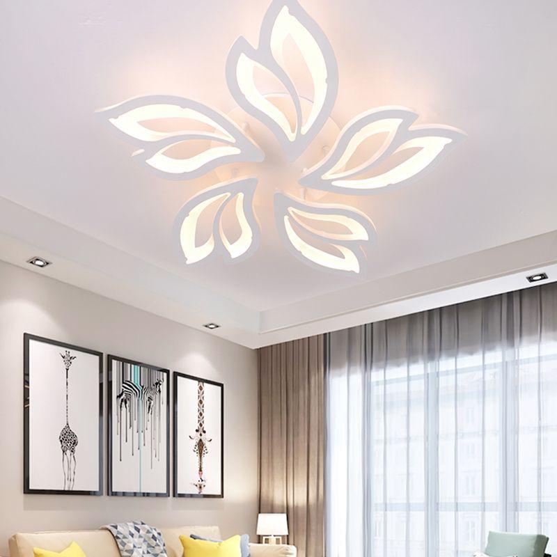 Простой потолочный светильник, креативная светодиодная лампа для дома, гостиной, кабинета, спальни