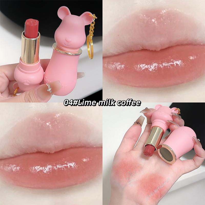GegeBear Sweetheart Bear Lip Balm Увлажняющий антисушащий праймер под помаду Увлажняющий осенне-зимний праймер под помаду