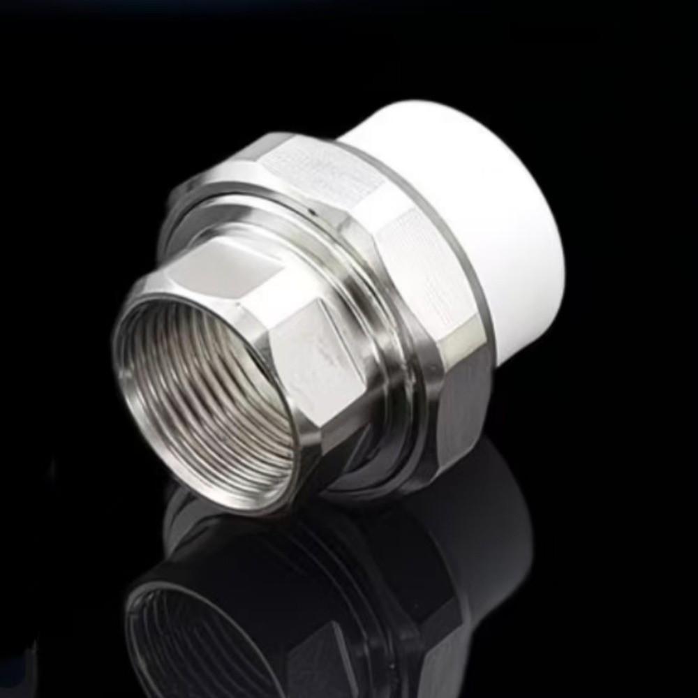 Stainless Steel PPR Pipe Connector Male Thread Plumbing Pipe Joint Water Supply System