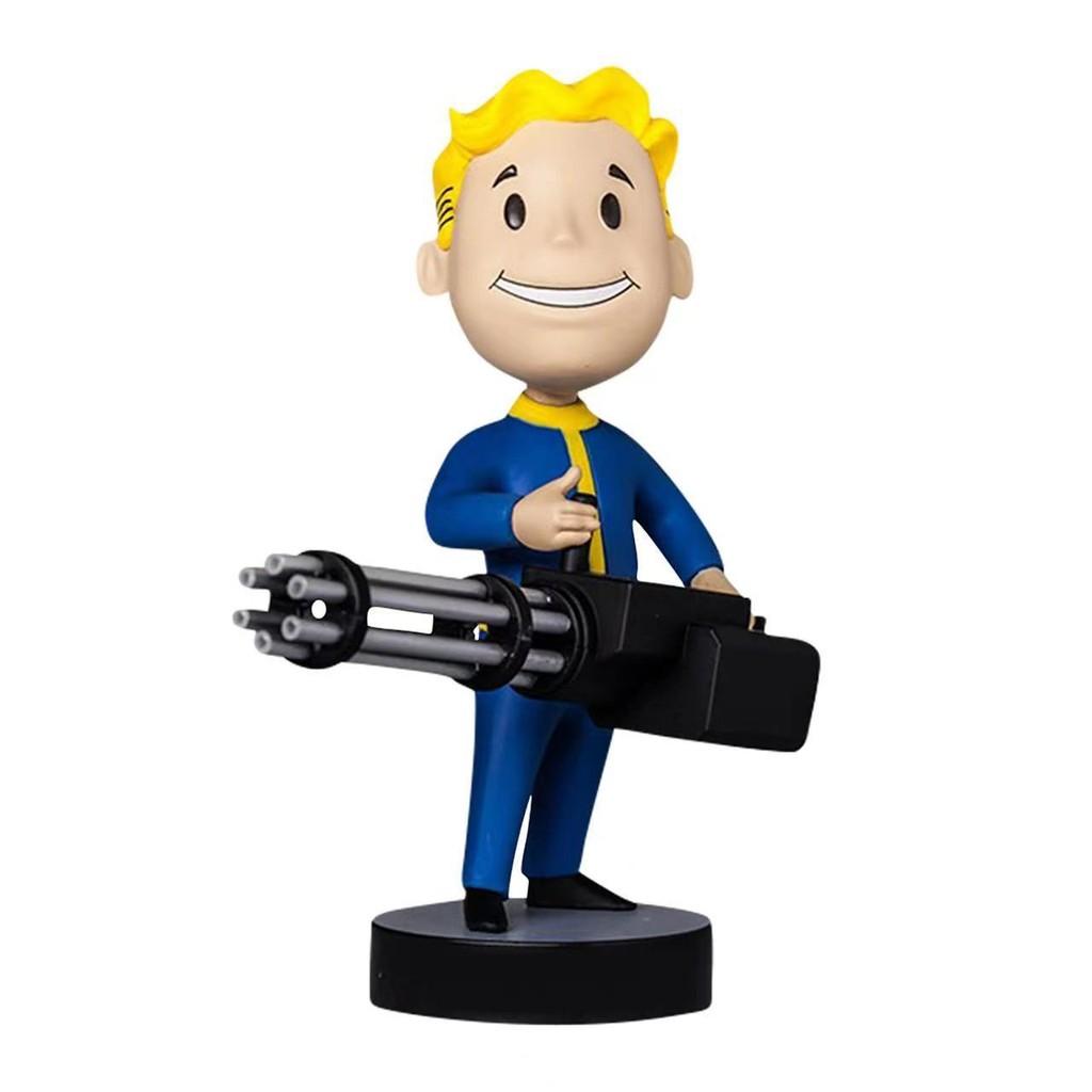 Fallout Vault Boy Смоляная Арт-декор для Офиса С Мультяшными Скульптурами Для Фанатов