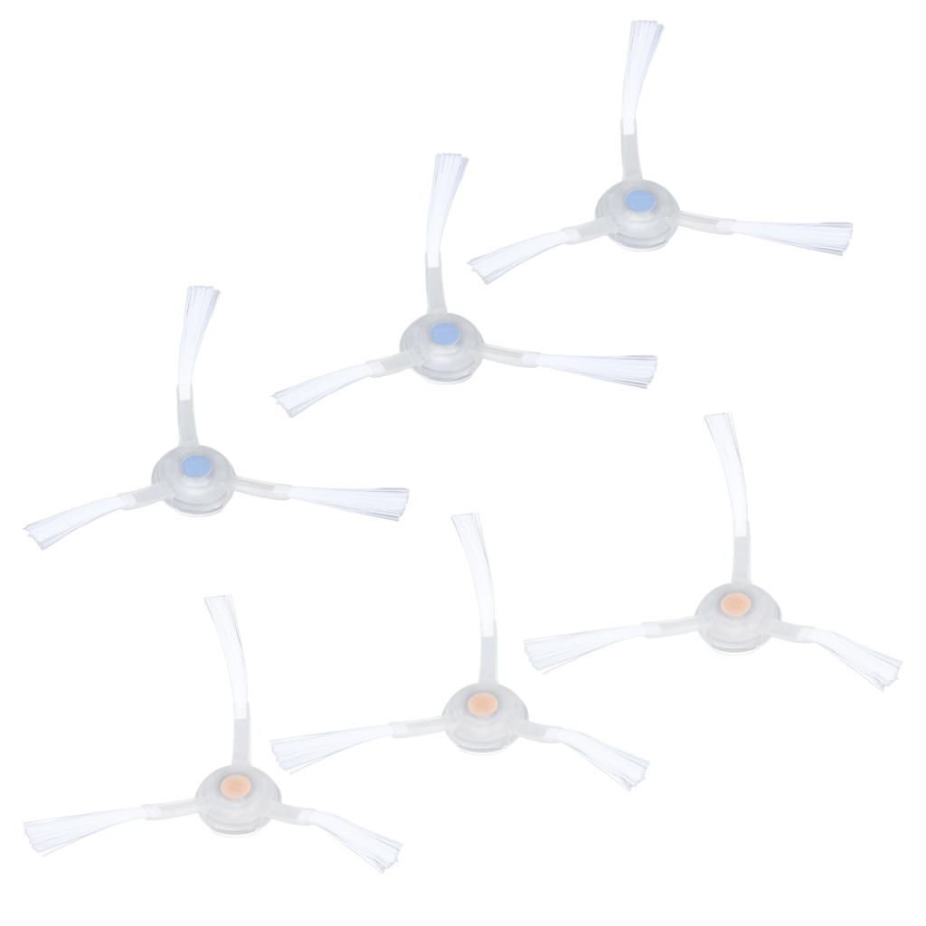 6 шт. сменная боковая щетка для пылесоса, подметальная машина, боковая щетка, аксессуары для NARWAL J1