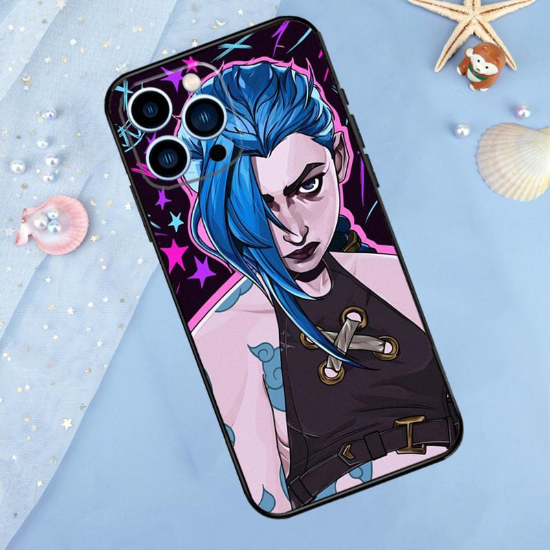 Чехол для телефона Arcane для iPhone 15 16 Pro Max 13 11 12 14 Pro Max XR XS X 7 8 Plus 12 13 Mini