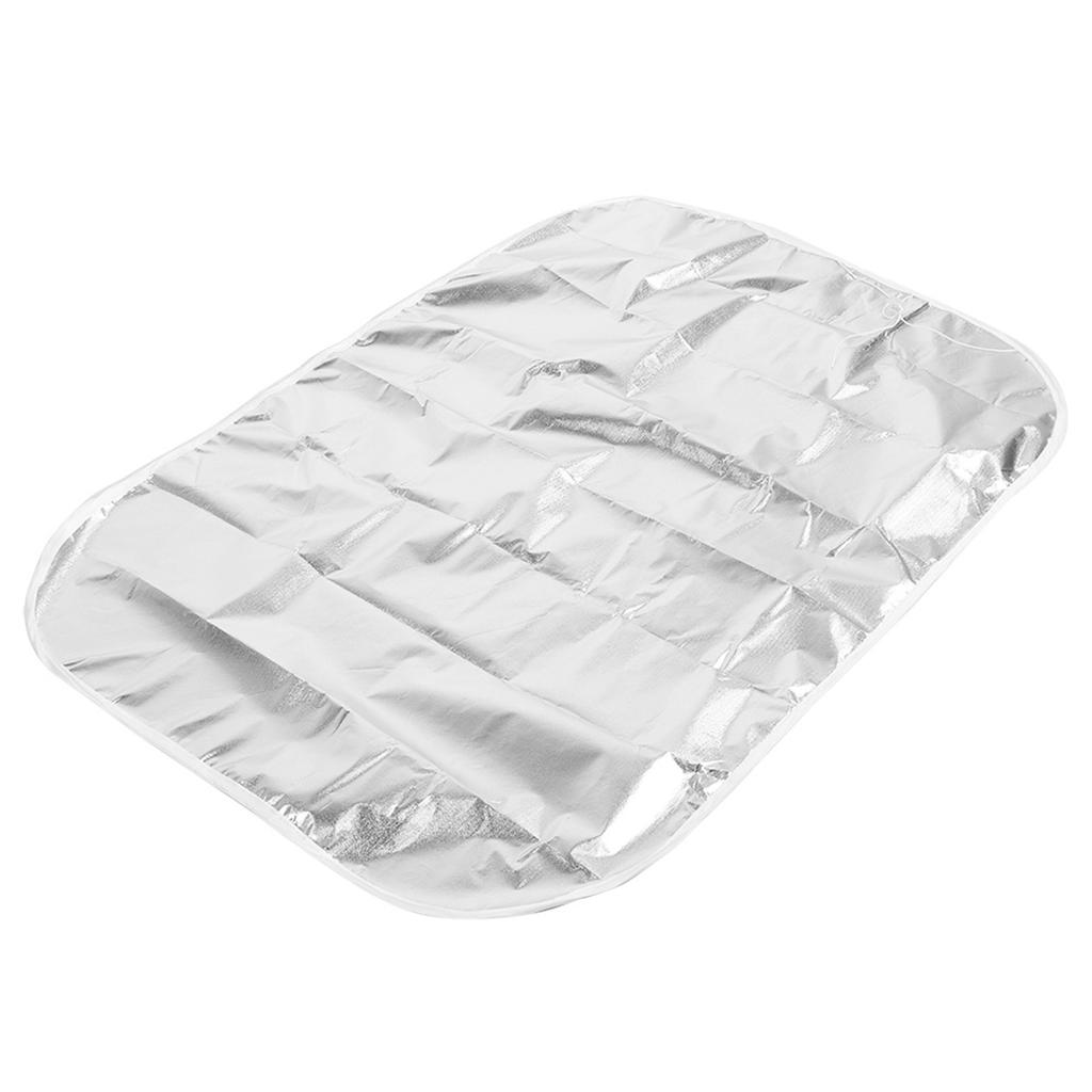 Safety Car Seat Wear Resistant Dustproof UV Proof Thermal Insulation Cover(Silver )